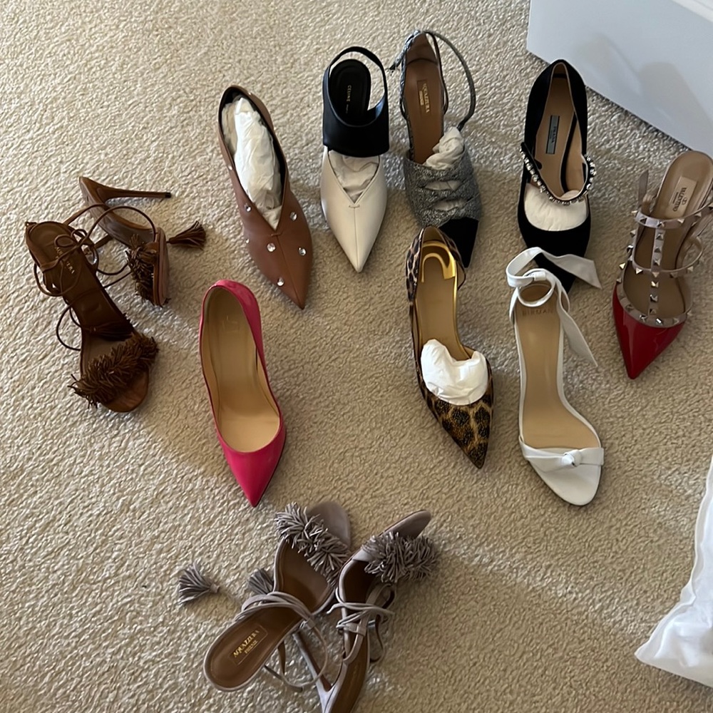 Shoes for sale.